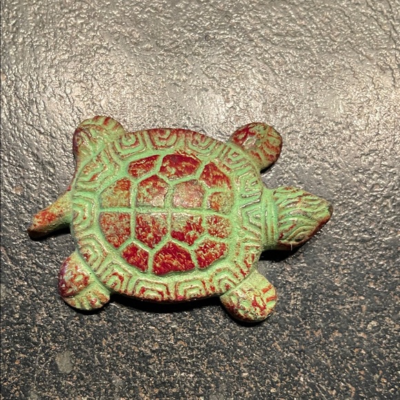 Adorable Metal Turtle Figure - Picture 1 of 7